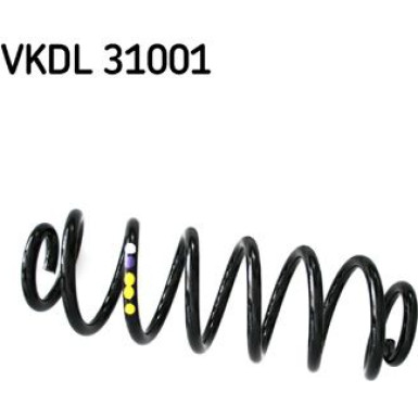 SKF Fahrwerksfeder | VKDL31001