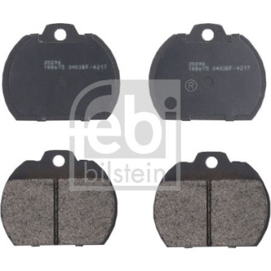 FEBI BILSTEIN Bremsbelagsatz, Scheibenbremse