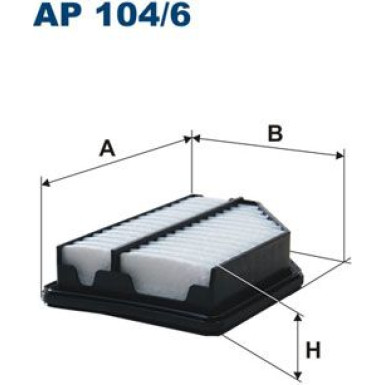 FILTRON Luftfilter | AP 104/6