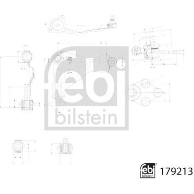 Querlenker VA li (OE) | MERCEDES Vito,Viano 03 | 179213