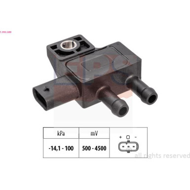Sensor, Abgasdruck Made in Italy - OE Equivalent 1.993.389