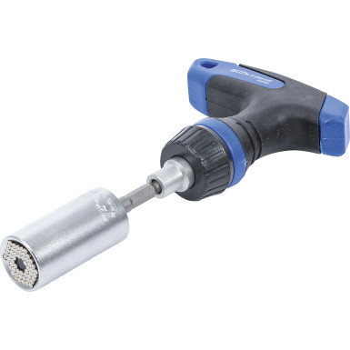BGS Multi-Einsatz mit Adapter-Satz mit Ratschen-T-Griff, umschaltbar 3-tlg BGS Do it yourself 92540