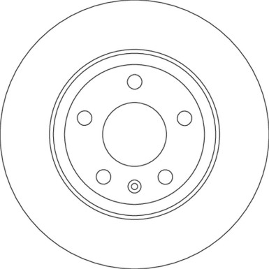 Bremsscheibe Vw T. A4 2.0 | DF4756