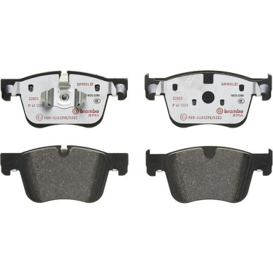 BREMBO Bremsklötze VA | CITROEN Berlingo, C4, C5 18 | P 61 135X BREMBO Bremsklötze VA | CITROEN Berlingo, C4, C5 18 | P 61 135X