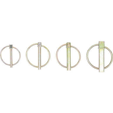 BGS Klappsplinte-Sortiment Bolzen-Ø 4,5 - 11 mm 32-tlg BGS Do it yourself 88195