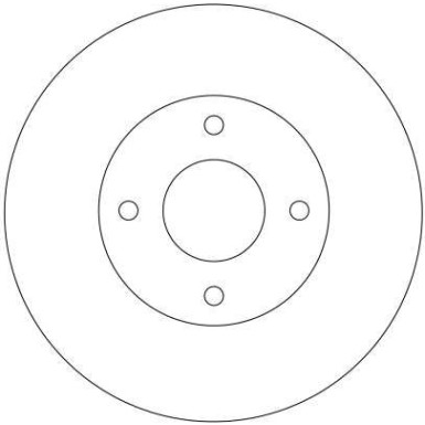 Bremsscheibe Nissan P. Primera 96 | DF4169