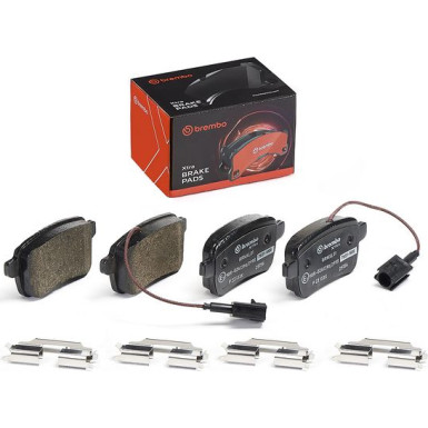 BREMBO Bremsklötze Xtra HA | ALFA Giulietta 10 | P 23 133X BREMBO Bremsklötze Xtra HA | ALFA Giulietta 10 | P 23 133X