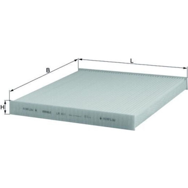 MAHLE Filter, Innenraumluft LA 411