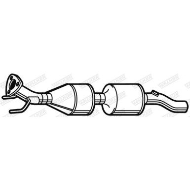 WALKER Endschalldämpfer 05952