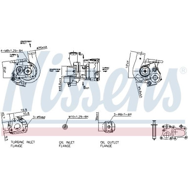 Nissens Turbo CHEVROLET Corsa,OPEL 94 FACTORY NEW 93148