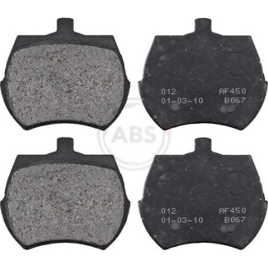 A.B.S. Bremsbeläge 36011