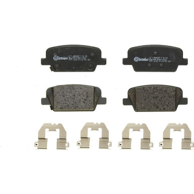 BREMBO Bremsklötze HA | HYUNDAI Santa Fe 18 | P 30 118 BREMBO Bremsklötze HA | HYUNDAI Santa Fe 18 | P 30 118