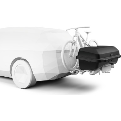 Thule Santu Heck Gepäckbox 260 Liter | Für Thule EasyFold 3, Thule EasyFold XT und Thule Epos Fahrradträger | 909400 Thule Santu Heck Gepäckbox 260 Liter | Für Thule EasyFold 3, Thule EasyFold XT und Thule Epos Fahrradträger | 909400