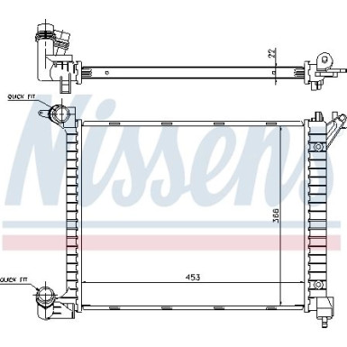 Wasserkühler PKW | MINI ONE 1.4 D 03 | 69704A