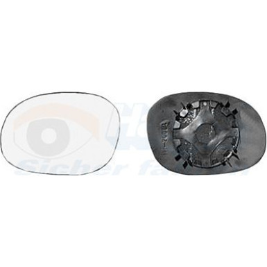 VAN WEZEL Spiegelglas, Außenspiegel 0925831 HAGUS