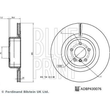 Bremsscheibe | ADBP430076