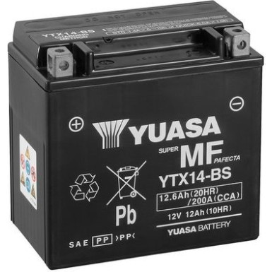 YUASA Starterbatterie