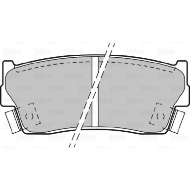 VALEO Bremsbeläge 598023