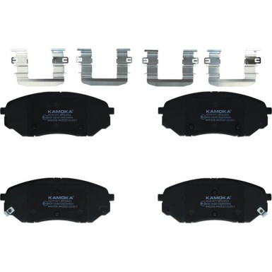 KAMOKA Bremsbelagsatz, Scheibenbremse