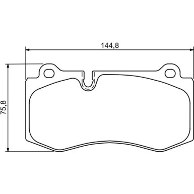 Bremsklötze | MERCEDES S-Klasse,SL-Klasse,CL-Klasse | 0 986 494 167 Bremsklötze | MERCEDES S-Klasse,SL-Klasse,CL-Klasse | 0 986 494 167