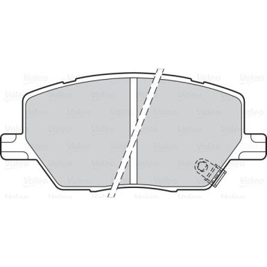 VALEO Bremsbeläge 302201
