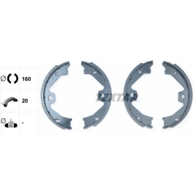 91060300 Bremsbackensatz, Feststellbremse 91060300 Bremsbackensatz, Feststellbremse