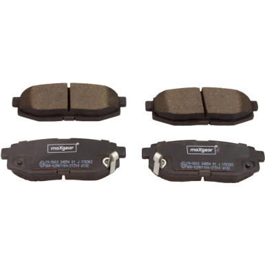 Bremsbelagsatz Subaru T. Outback/Tribeca 3.0-3.6 06 | 19-3003