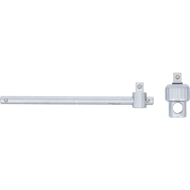 BGS Steckschlüssel-Adapter mit Ratschenfunktion | mit Gleitgriff | Abtrieb 12,5 mm (1/2"""") | 71047