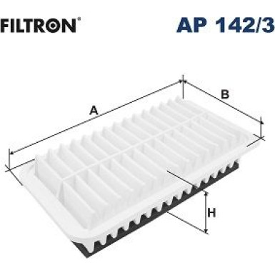 FILTRON Luftfilter | AP 142/3