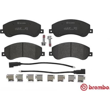 BREMBO Bremsklötze VA | FORD Transit 06-14 | P 24 064