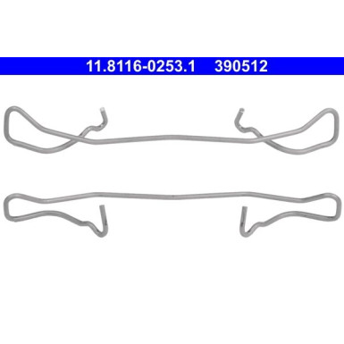 FEDER, BREMSSATTEL | 11.8116-0253.1