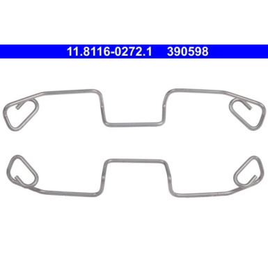 Feder, Bremssattel | 11.8116-0272.1