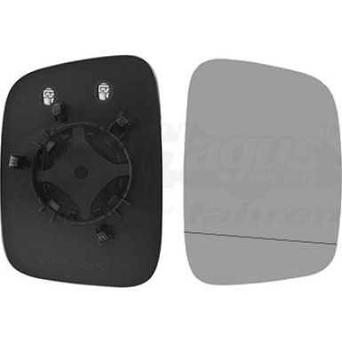 Spiegelglas, Außenspiegel VW Transp. T5 asphärisch OE 7H1 857 522 J HAGUS 5896836