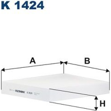 FILTRON Filter, Innenraumluft | K 1424