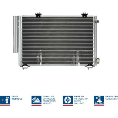 Kondensator PKW TOYOTA Yaris 99 FIRST FIT 94581