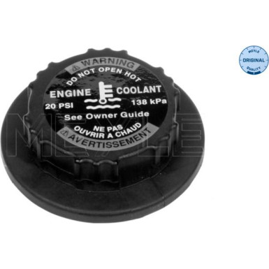 Verschlußdeckel,Kühlmittelbehälter MERCEDES M-Klasse 98-05 MEYLE-ORIGINAL: True to OE 142380002