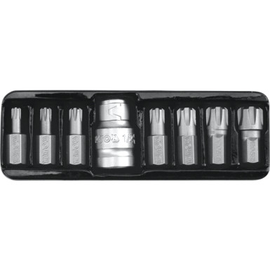 YT-0418 Bitsatz Ribe M5-M14 8Tlg. Metallkasten