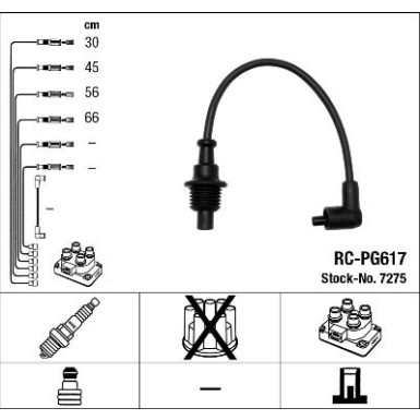 NGK | Zündleitungssatz 7275