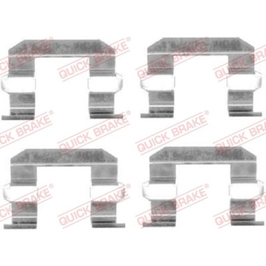 391-1645 Montagesatz f.Bremsklötze | HYUNDAI Santa Fe,Terracan 01 | 109-1645