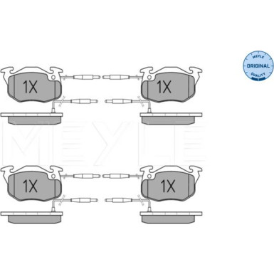 Bremsbelagsatz Citroen P. Ax/Zx 88-97 Mit Sensor | 025 214 1418/W Bremsbelagsatz Citroen P. Ax/Zx 88-97 Mit Sensor | 025 214 1418/W