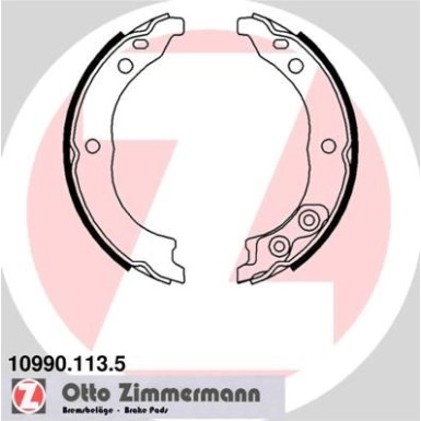 ZIMMERMANN Bremsbacken | 10990.113.5