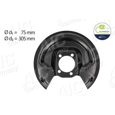 Bremsankerblech H L | TOYOTA Yaris 10 | 58262