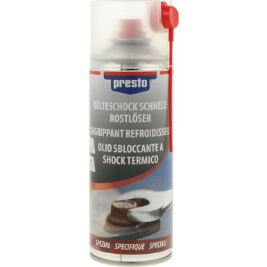 Presto Kälteschock Schnell-Rostlöser Spray 400ml | 157233 Presto Kälteschock Schnell-Rostlöser Spray 400ml | 157233