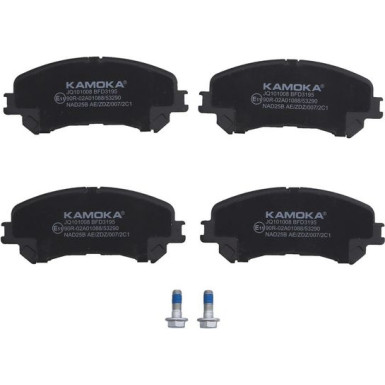 KAMOKA Bremsbelagsatz, Scheibenbremse JQ101008