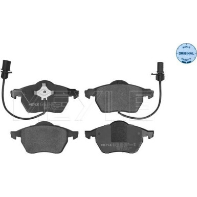 Bremsbelagsatz Vw S. A4 99-/A6 -99/Passat 00- 1,6-2,8 Mit Sensoren 156X74 | 025 230 1820/W