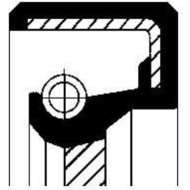 CORTECO Wellendichtring 12010694B