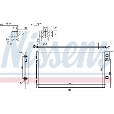 Kondensator PKW | Fiat 500X 14 | 940692