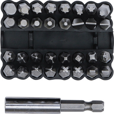 BGS Bit-Satz für Sicherungsschrauben Antrieb Außensechskant 6,3 mm (1/4 ) 33-tlg BGS Do it yourself 20810