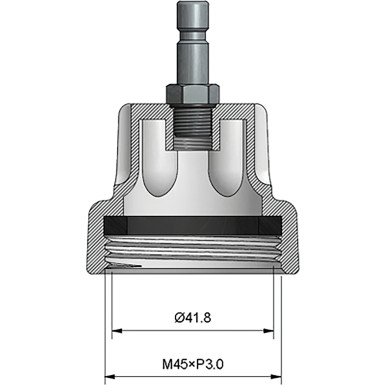 BGS Adapter 22 für Art. 8027, 8098 | für BMW | 8098-22