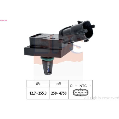 Luftdrucksensor, H÷henanpassung | 1.993.246